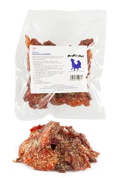 Want Dog poch. Sušené kuřecí Jerky se sezamem 250 g