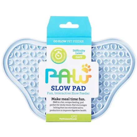 PetDreamHouse lízací podložka Paw Lick Pad – světle modrá