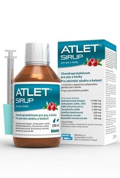 Atlet sirup pro psy a kočky 250 ml