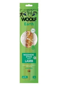 Woolf pochoutka Earth NOOHIDE Lamb  XL /85g