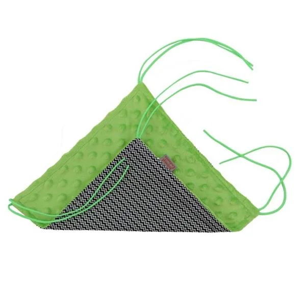 Samohýl Exclusive Pelech dr.savec závěsný M, černobílé vlnky, hrášková minky 30x30cm