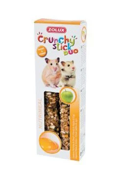 Pochoutka CRUNCHY STICK jablko/vejce pro křečky Zolux 1 ks
