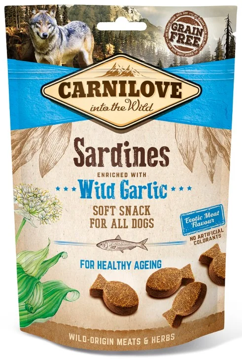Carnilove Dog Semi Moist Sardines&Wild Garlic 200g