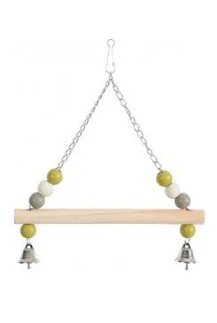 Houpačka pro ptáky dřevěná s řetízkem 26cm Zolux 1 ks