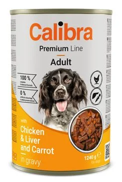 Calibra Dog Premium konz. with Chicken&Liver 1240 g