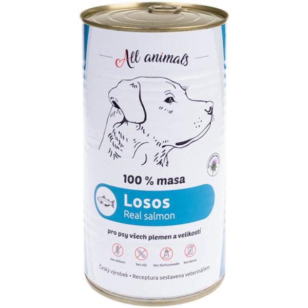 All Animals DOG losos mletý 1200g