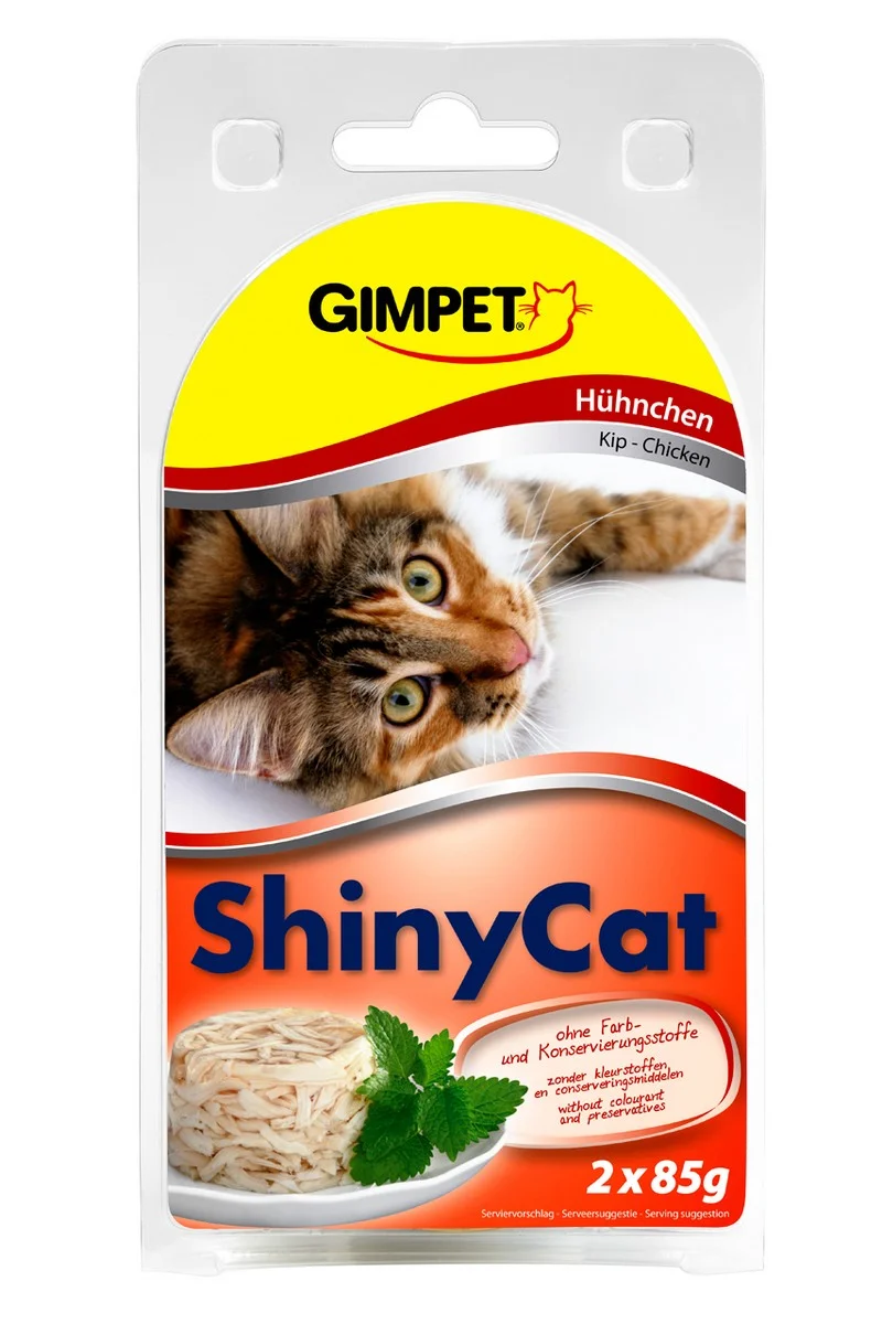 Gimpet ShinyCat kuřecí 2x70g