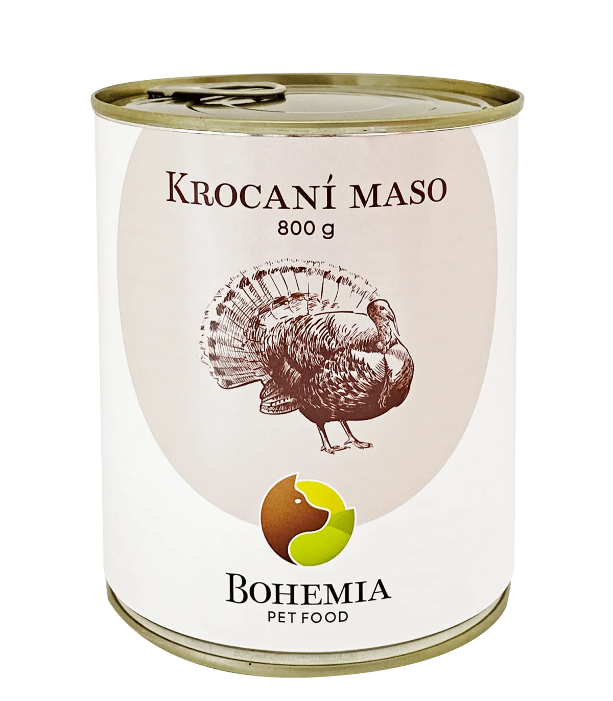 Bohemia Pet Food BOHEMIA Krocaní maso ve vlastní šťávě 800g