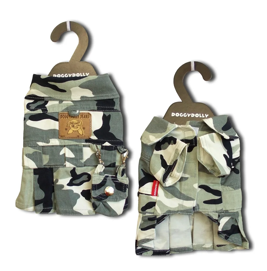 Magnum Kabátek White Camouflage Dress XS