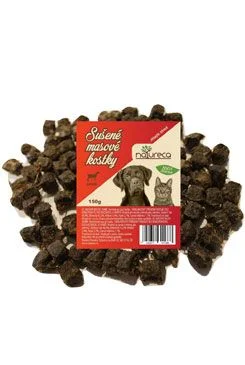 NATURECA pochoutka Masové kostky-Jehně, 100%maso  150g