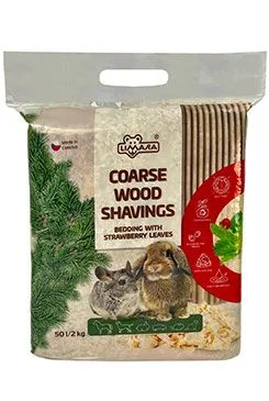 LIMARA Hrubá hoblinová podestýlka s jahodníkem 50l/2kg