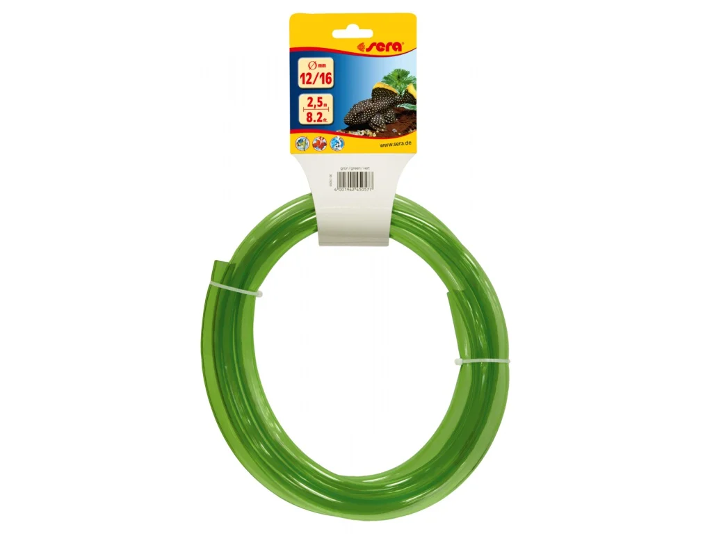 sera GmbH sera pružná hadice na vodu 12/16 2,5 m zelená