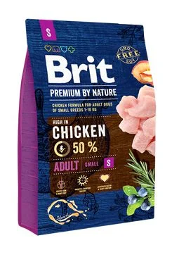 Brit Premium by Nature ADULT S 3 kg