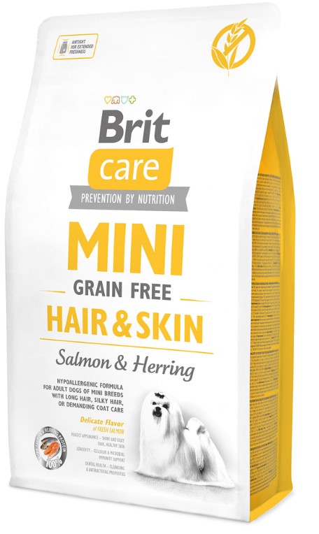Brit Care Dog Mini Grain-free Hair/Skin - 2kg