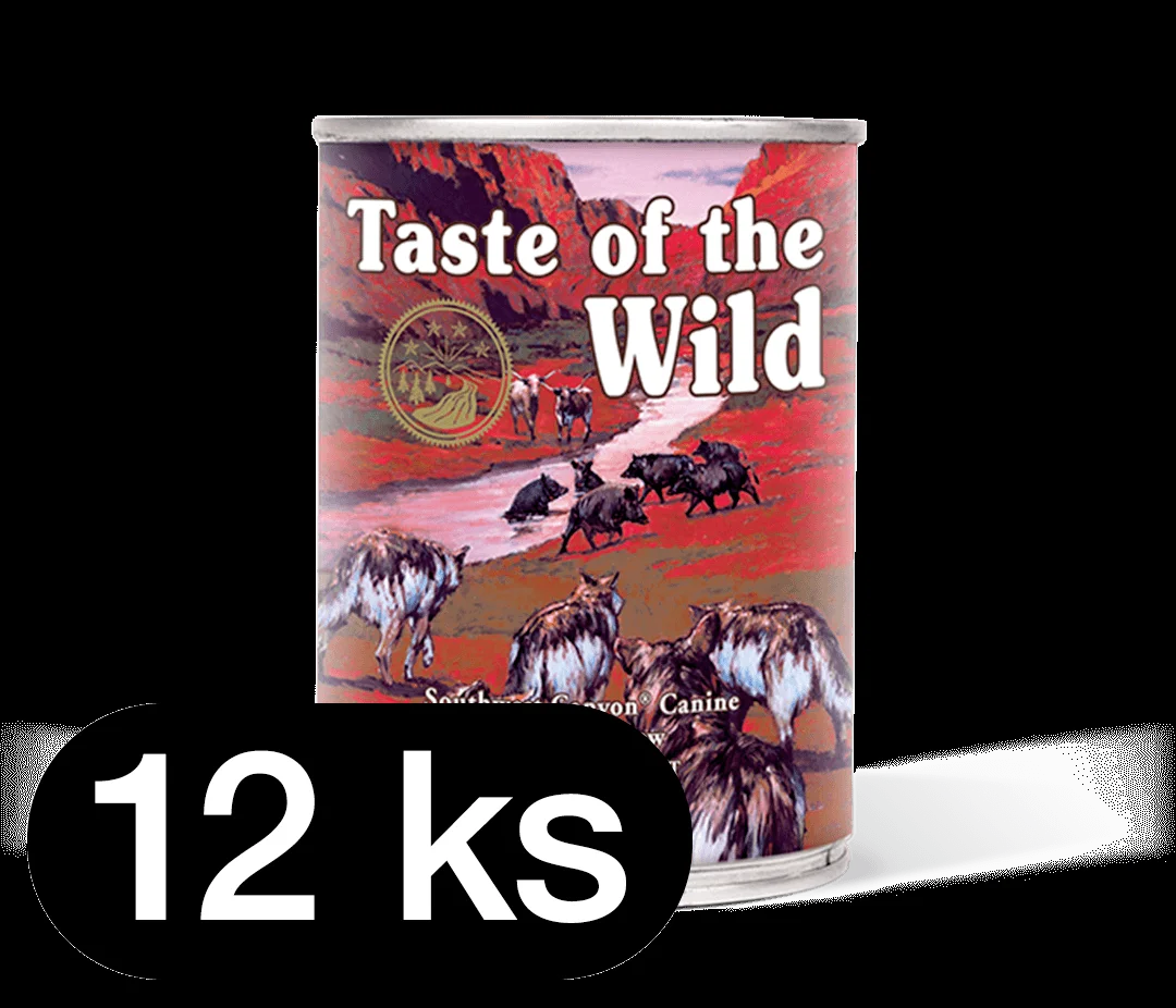Taste of the Wild Taste of the wild Southwest Canyon Can Dog 12x390 g