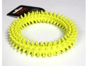 HRAČKY SALAČ Kruh dentální zelený - TPR 11.5cm