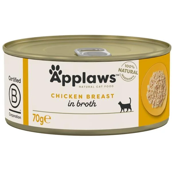 Konzerva APPLAWS Cat Chicken Breast 70 g