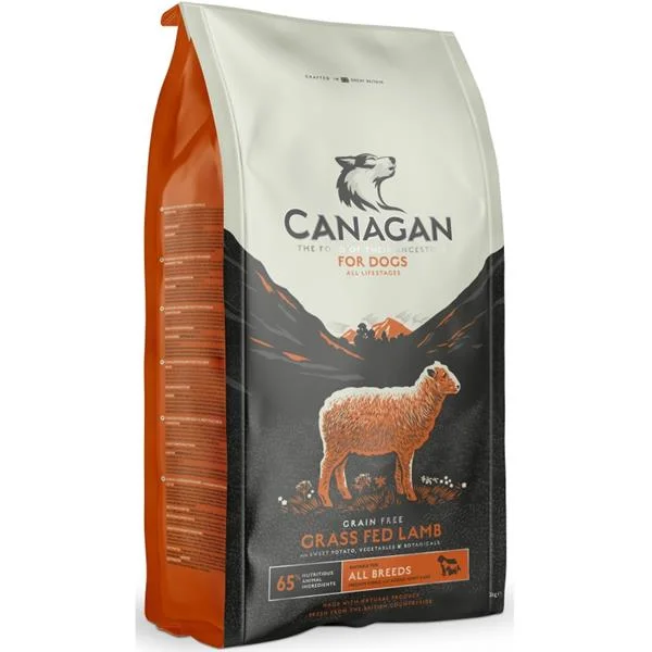 CANAGAN Grass fed lamb granule pro psy, Hmotnost balení: 12 kg