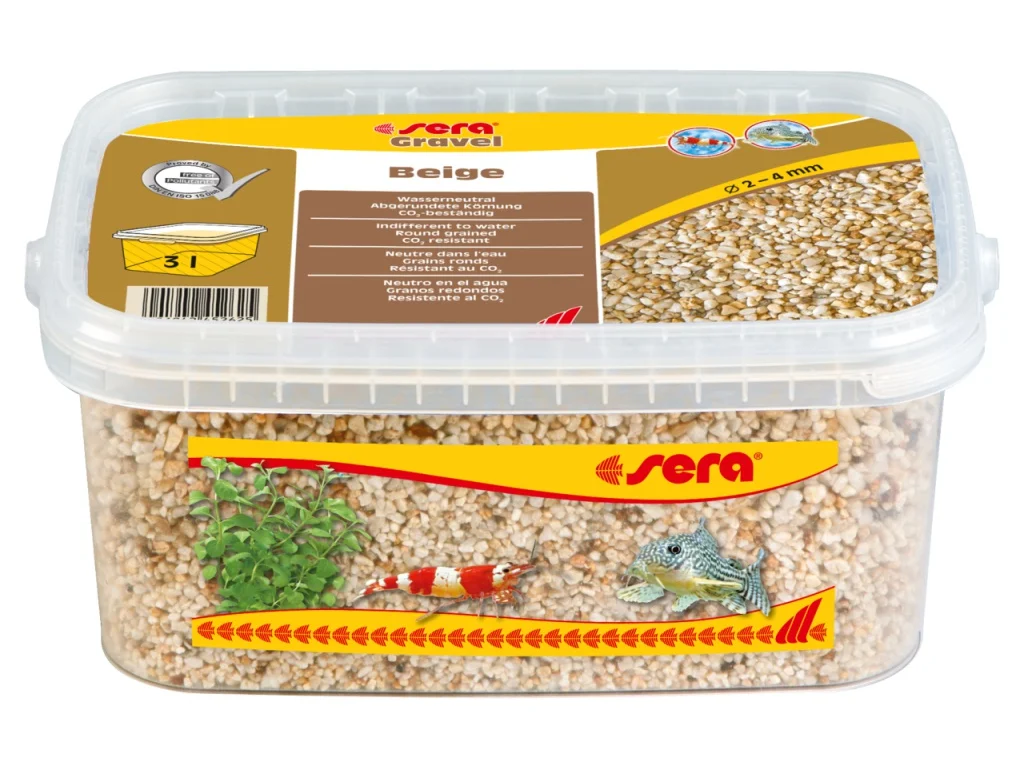 sera GmbH sera Gravel Beige 3l (O 2 až 4 mm)