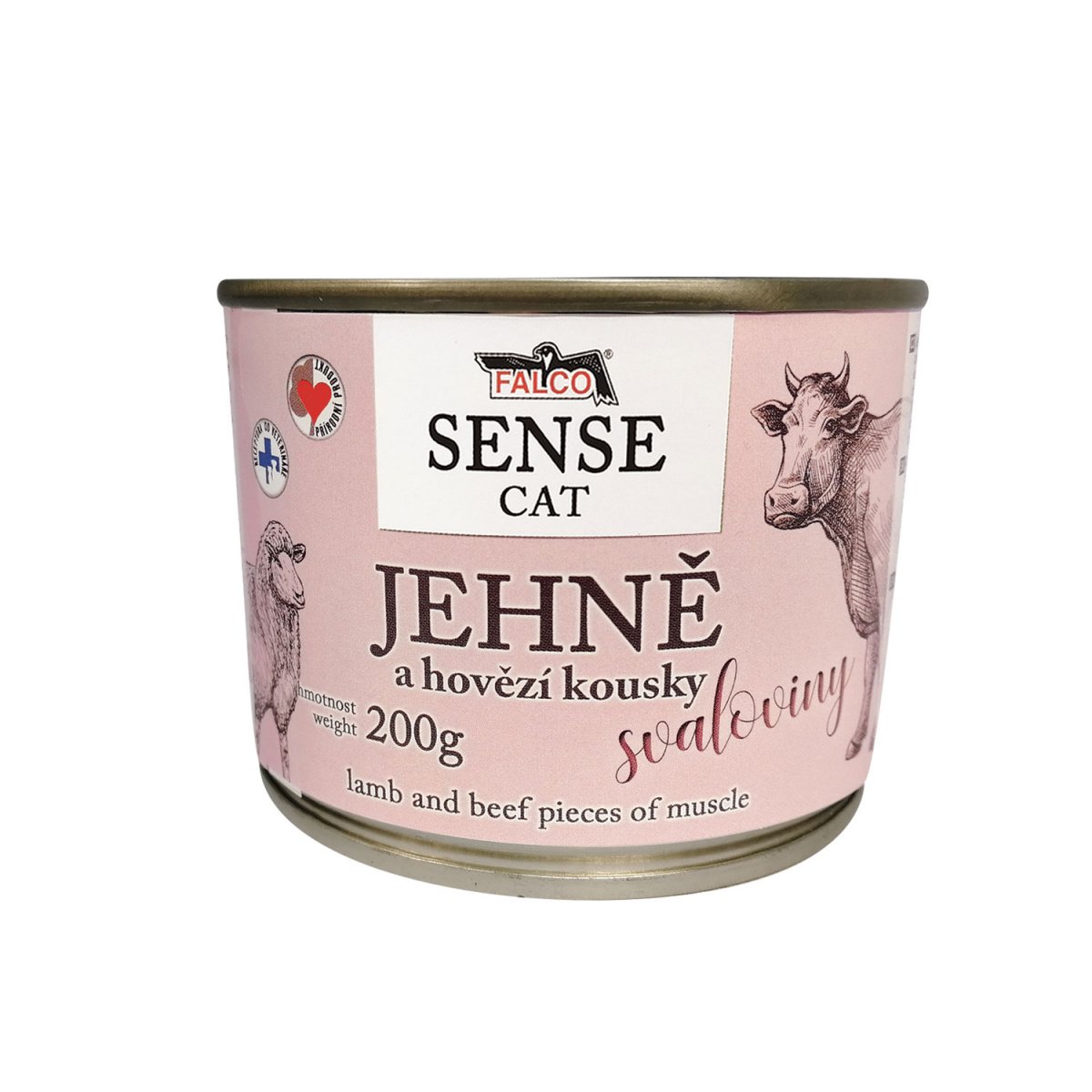 Falco FALCO SENSE CAT jehněčí a hovězí 200g