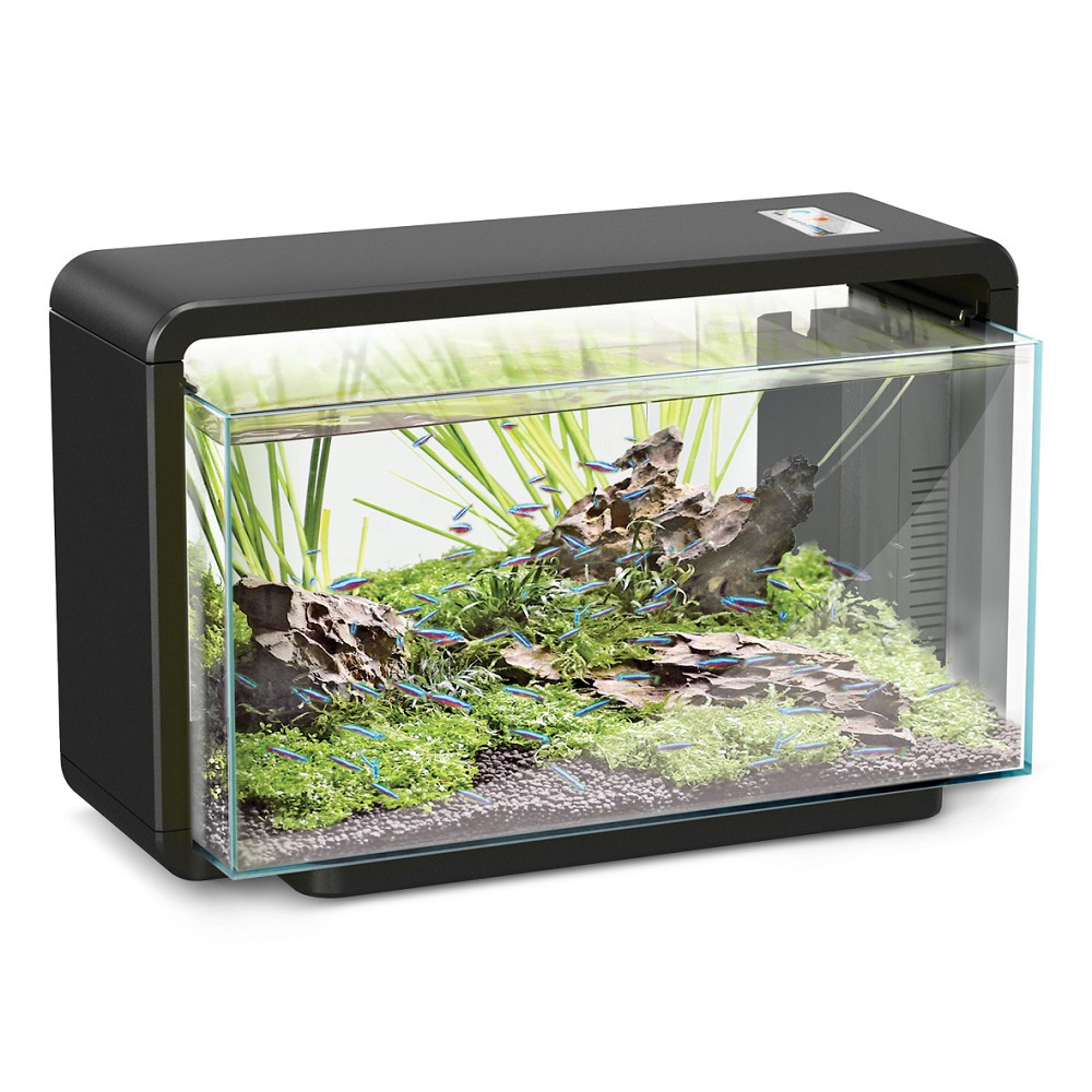 Akvarijní set Hailea Natur Biotop E-25, černá