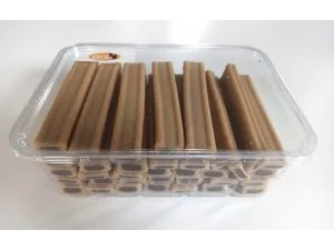 FAUNAKRAM Pet Food BIG BONE řezy jehněčí 35 kusů - poloměkký pamlsek 11cm