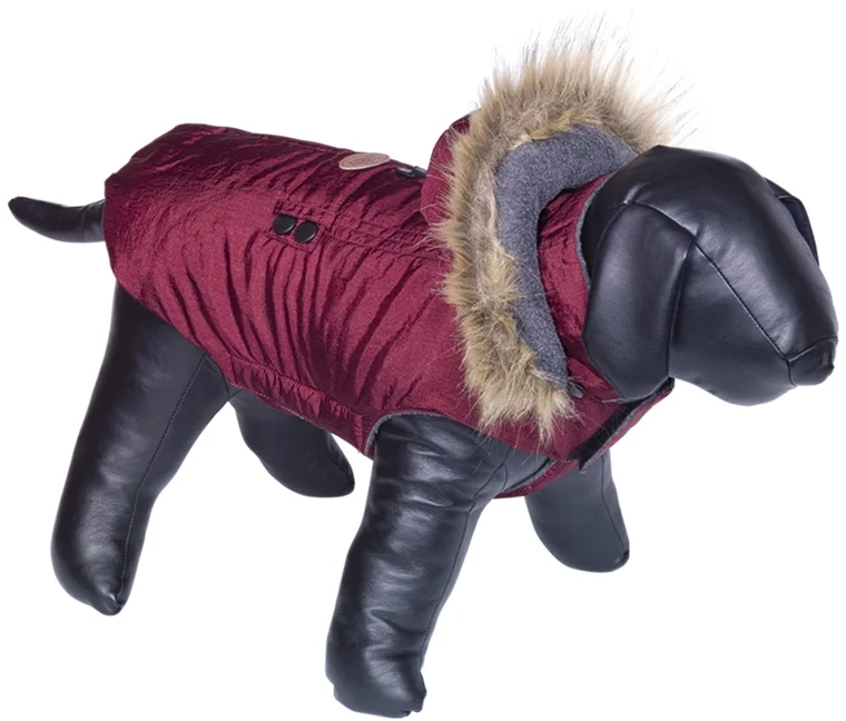 Nobby obleček pro psa LIAM s kožíškem červená 26cm