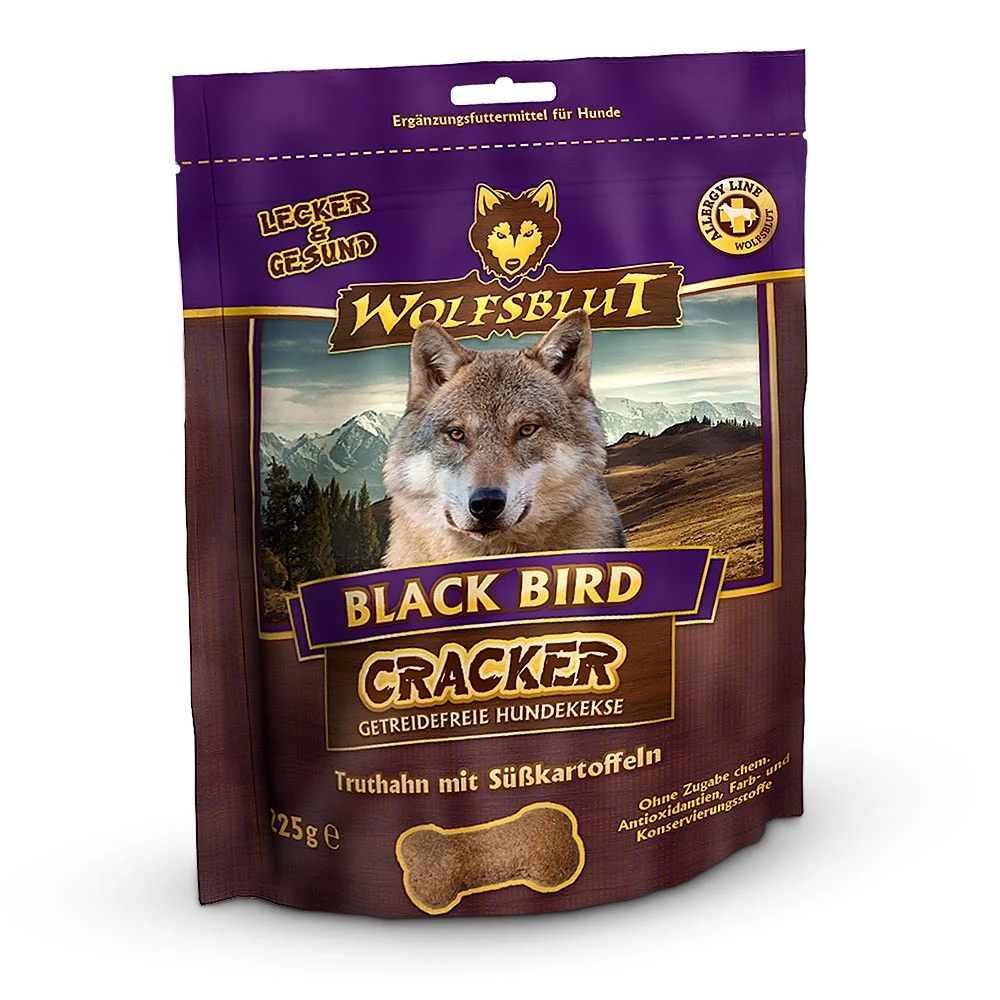Wolfsblut Dog Cracker Black Bird  70g