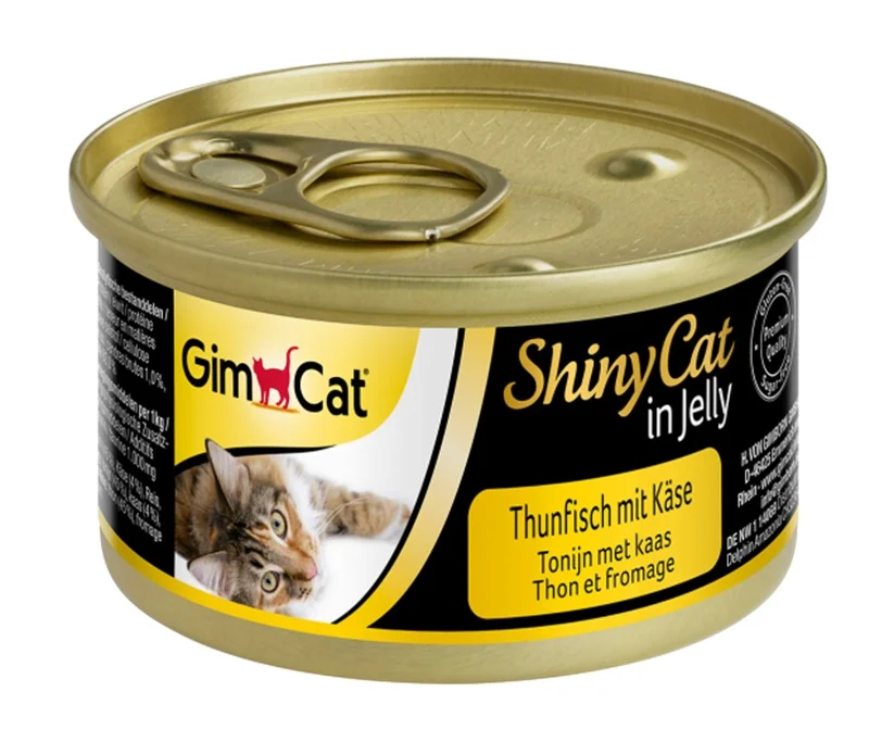 Gimpet ShinyCat tuňák+sýr 70g