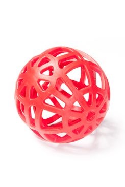 Hračka pes Míč děrovaný plovací Vanil. 14 cm 1 ks