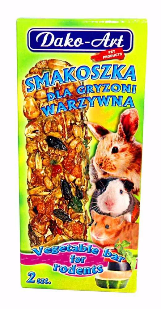 Tyčinka se zeleninou hlodavec Dako (2 ks)