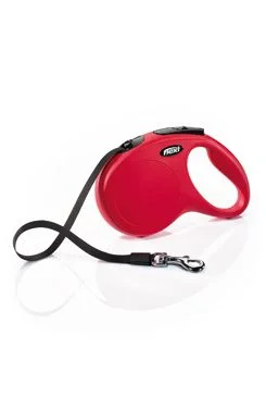 Flexi Vodítko FLEXI Classic NEW M pásek 5m/25kg červená