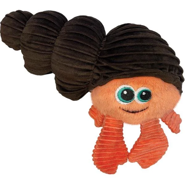 Hračka plyš KONG Cuteseas® Rufflez Hermit Crab S/M