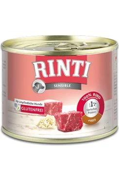 Konzerva RINTI Sensible hovězí + rýže 185 g
