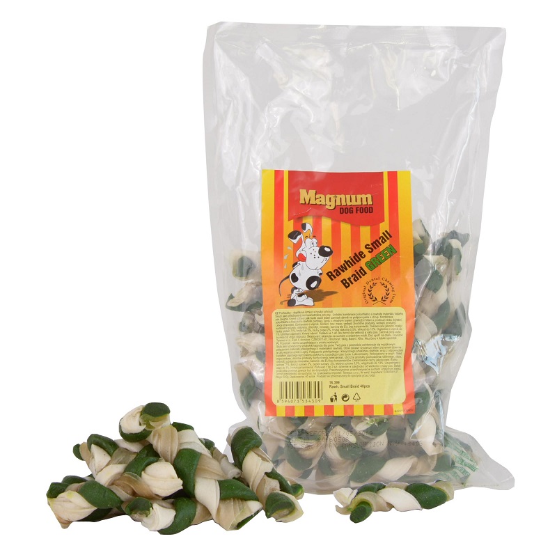 Magnum Rawhide Small Braid Green 40 ks