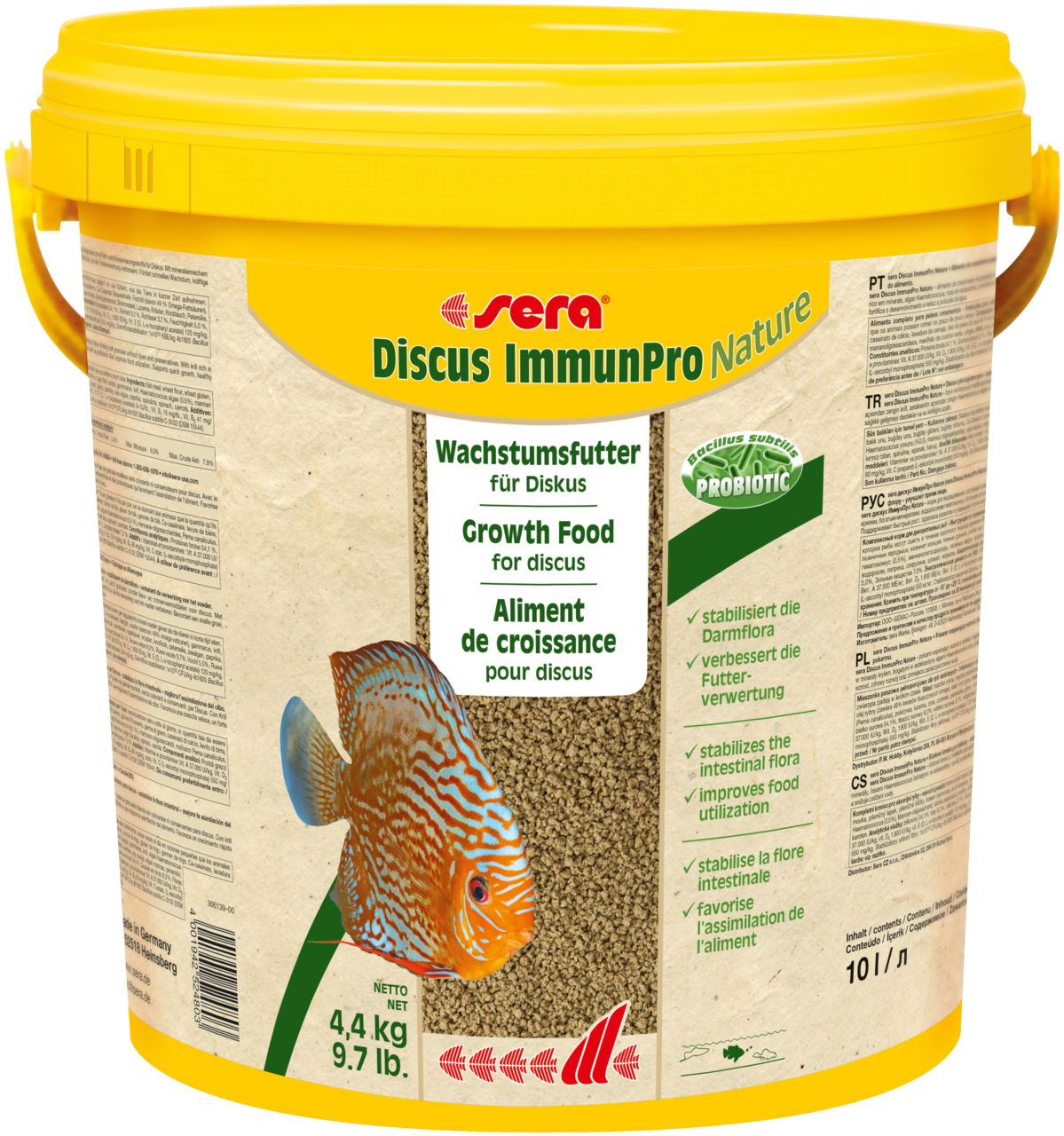 sera GmbH sera Discus ImmunPro Nature 10 l (52480)