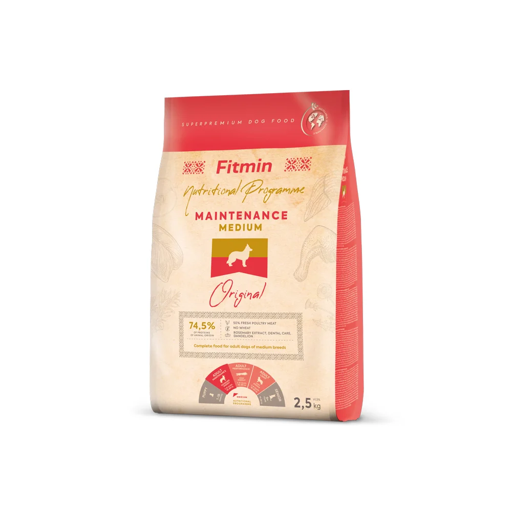 Fitmin dog medium maintenance 2,5 kg