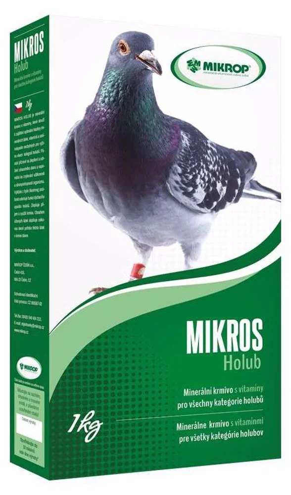 Mikros Holub s vitamíny plv 1 kg