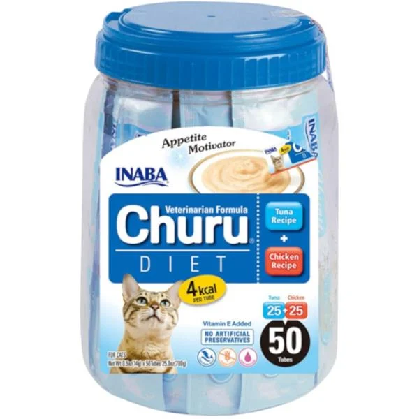 Churu Cat Vet Diet Purée Tuna&Chicken Varieties 50x14g