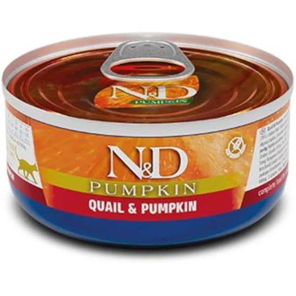 KONZERVA N&D CAT QUAIL & PUMPKIN 70 GR
