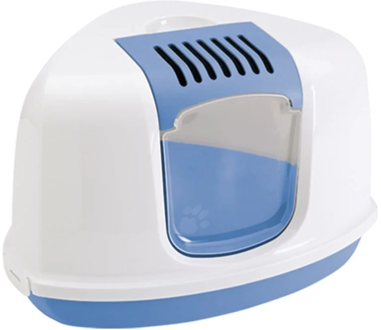 Savic NESTOR Corner toaleta rohová 58x45x40cm modrá