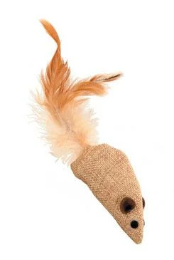 Hračka kočka myš 9cm textil Zolux 1 ks