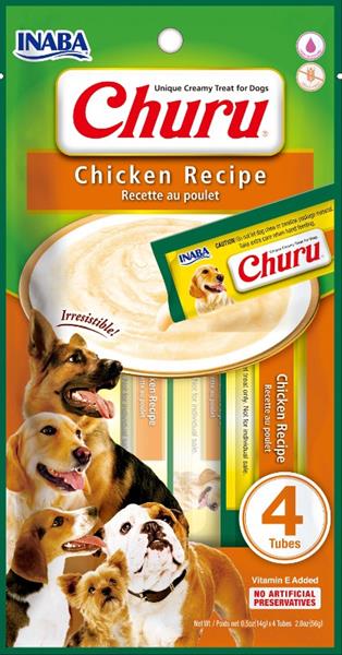 Churu Dog Chicken Recipe 4x14g