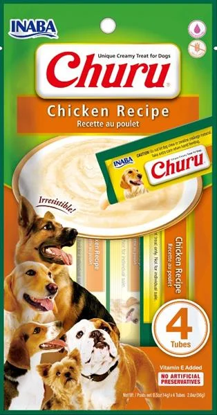 Churu Dog Chicken Recipe 4x14g