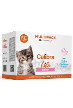 CALIBRA Life kapsa Kitten Multipack kapsičky pro koťata 12 x 85 g