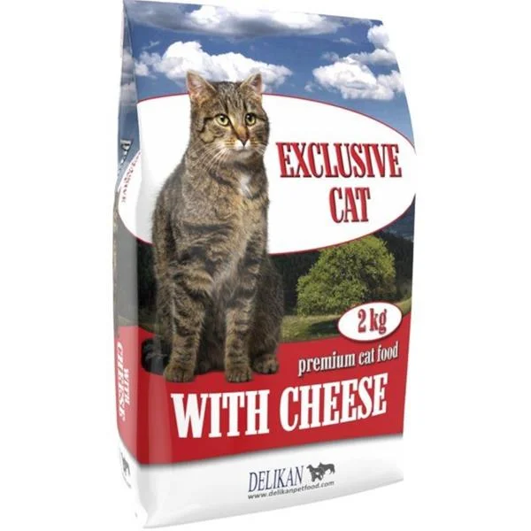 Delikan DELIKAN Cat Exclusiv se sýrem 2 kg