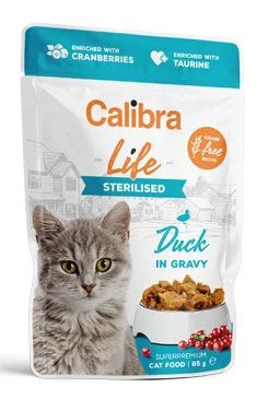Calibra Cat Life kaps. Sterilised Duck in gravy 85 g