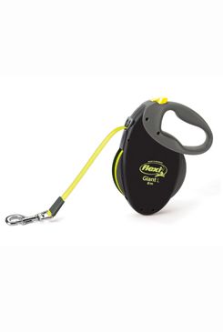 Vodítko FLEXI Giant  Pásek neon L - 8m/ 50 kg