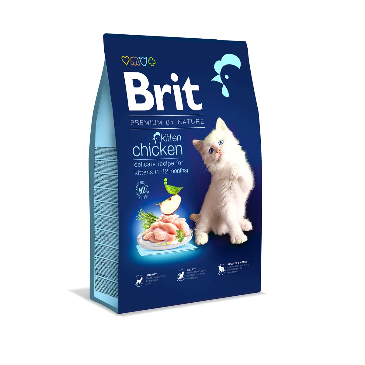 Brit Premium by Nature Cat Chicken Kitten - 8kg