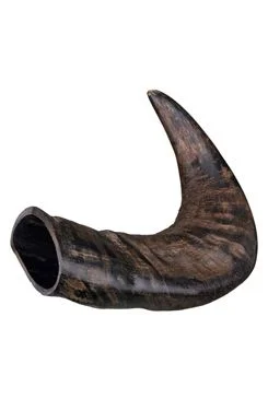 Originální buvolí žvýkací roh střední